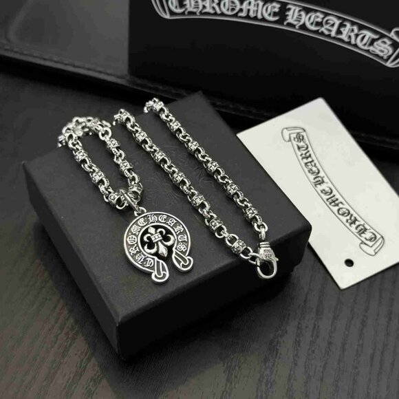 Chrome Hearts Silver Necklace - Picture 4 of 6